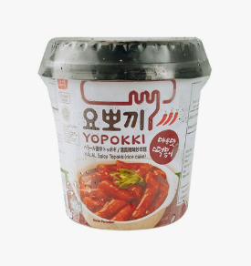 Yopokki Halal Cup Rice Cake Spicy 120g