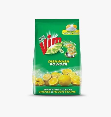 VIM LEMON AND SALT DISHWASHING POWDER 400G
