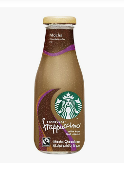 STARBUCKS COFFEE GLASS BOTTLE MOCHA 250ML (Imported)