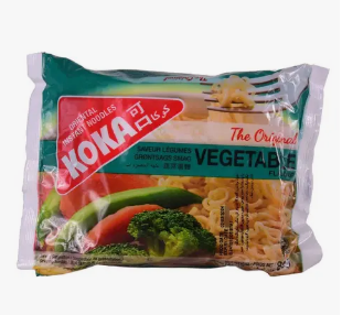 Koka Vegetable Flavour Instant Noodles, 85g